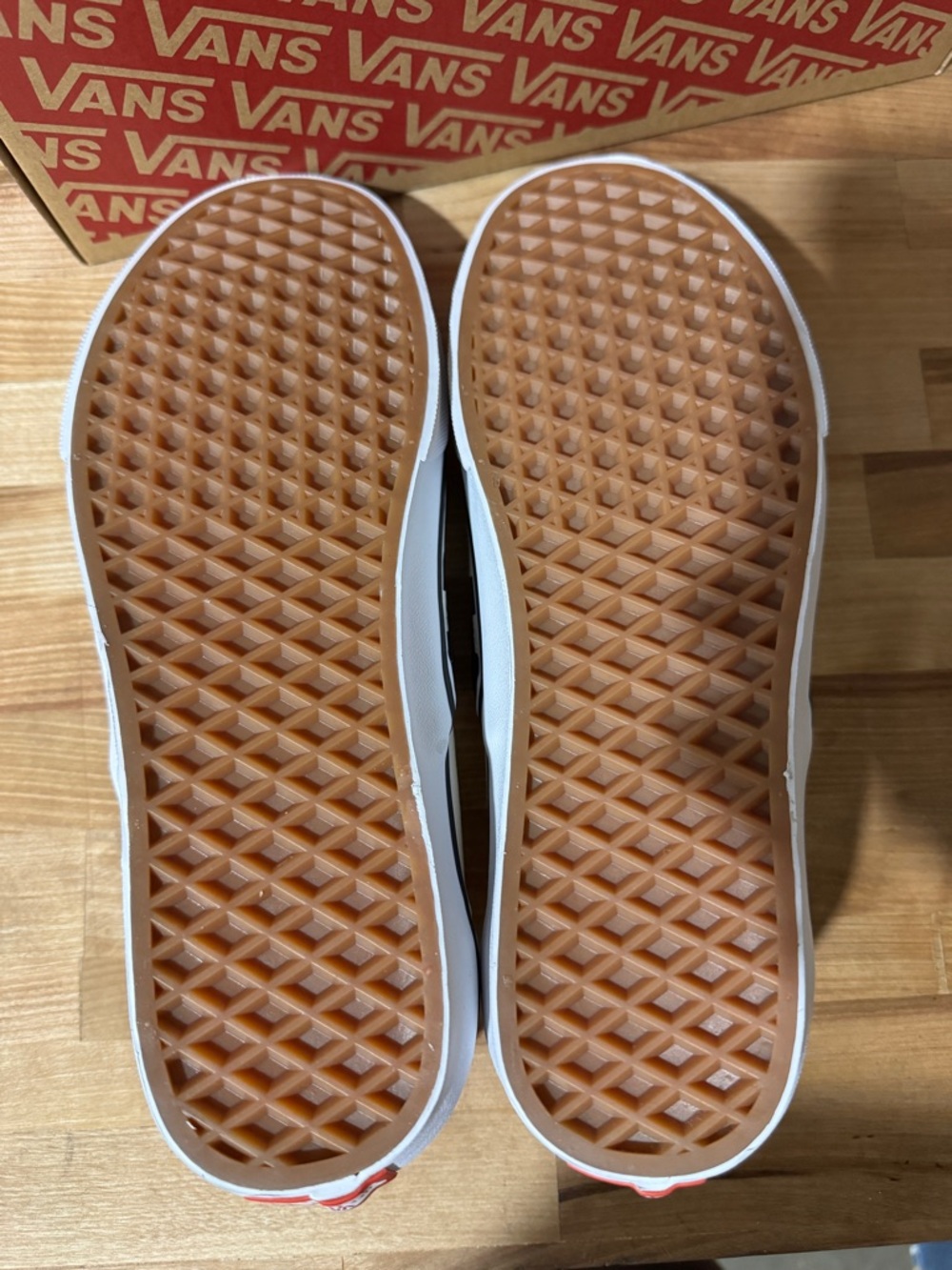 Vans Slip-On Sneakers in Black and White Checkerboard - Picture 3 of 6